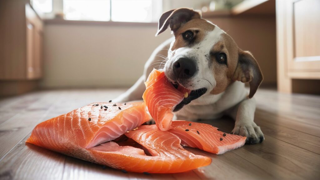 Risks of Feeding Salmon Skin to Dogs