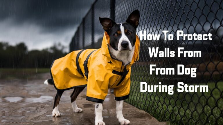 How To Protect Walls From Dog During Storm