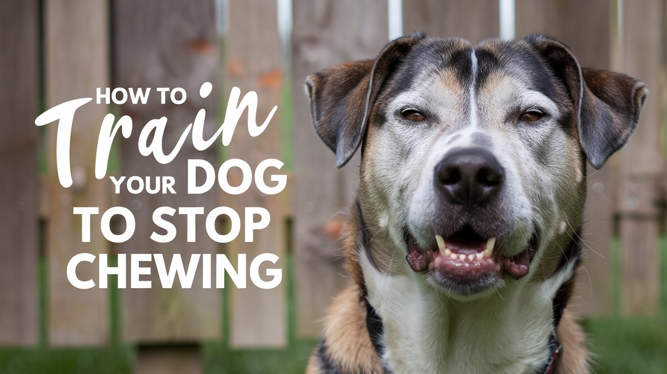 How to Train Your Dog to Stop Chewing