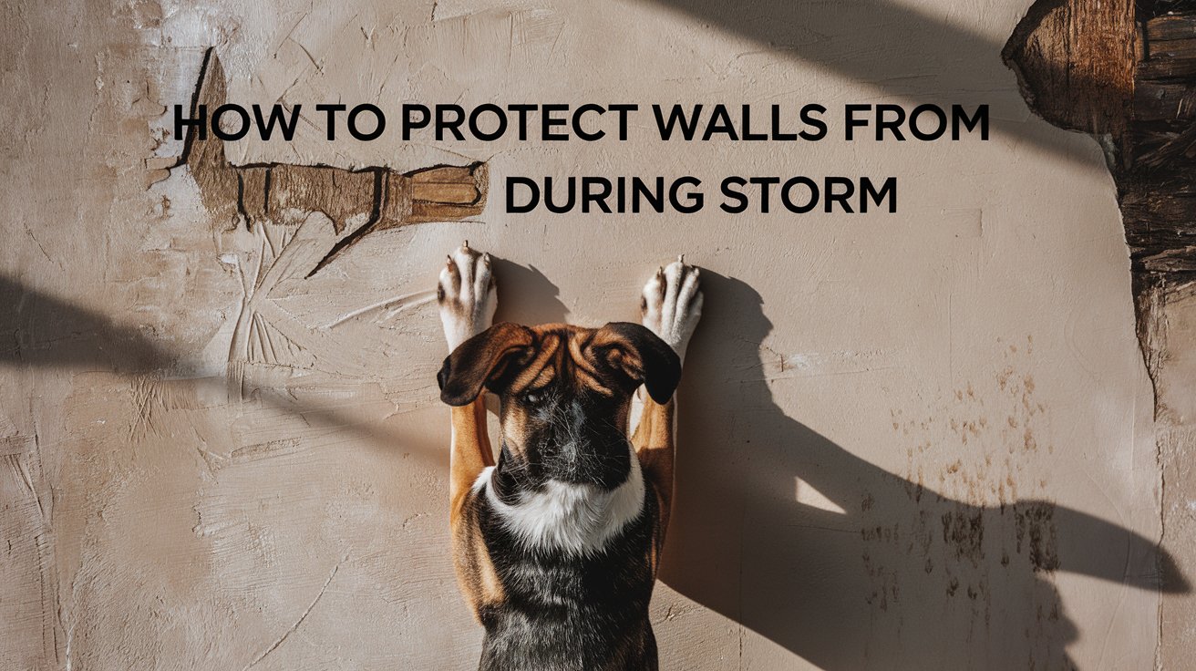 How To Protect Walls From Dog During Storm